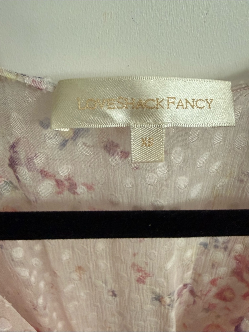 LoveShackFancy Siriana mini silk-blend dress - Picture 3 of 4